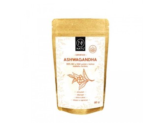 Natu Ashwagandha BIO prášek 80 g