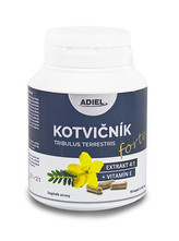 Adiel Kotvičník zemný FORTE s vitamínom E 90 tabletiek