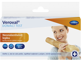 Veroval Nesnášenlivost lepku domácí test