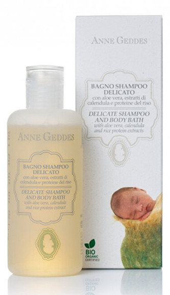 Anne Geddes Jemný dětský vlasový a tělový šampon 250 ml