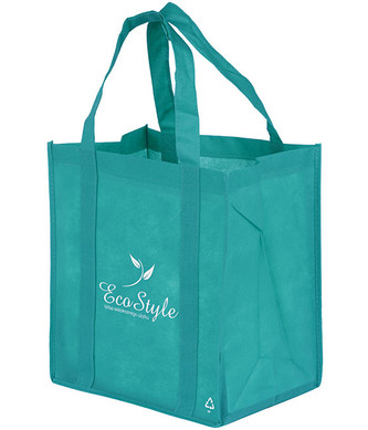 KPPS Nákupní taška ECO Style tyrkys