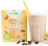 KetoLife Proteinový shake - Banány a kakao 5 x 30 g