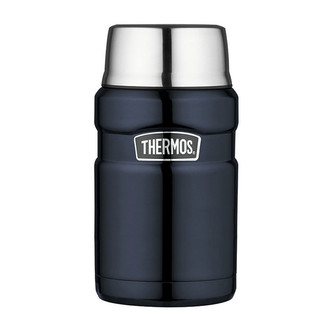 Thermos Style Termoska na jedlo so šálkou - tmavo modrá 710 ml