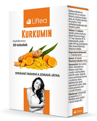 Liftea Kurkumin 30 tobolek