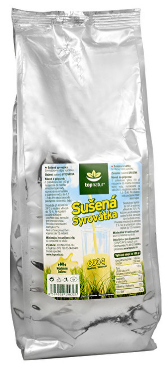 Topnatur Sušená syrovátka 600 g