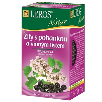 LEROS LEROS Natur Žíly s pohankou a vinným listem 20 x 2 g