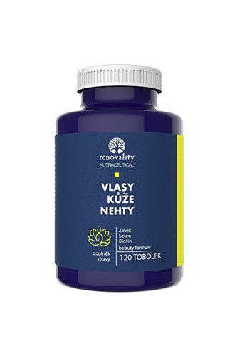 Renovality Vlasy, kůže, nehty 120 tobolek