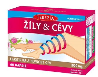 Terézia Company Terézia žily & cievy 60 tabliet