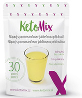 KetoMix Nápoj s pomerančovo-jablečnou příchutí 90 g/ 30 porcí