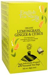 English Tea Shop Čaj Citrónová tráva, zázvor & citrusy 20 pyramidek