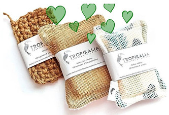 Tropikalia Kompostovatelné trio houbiček