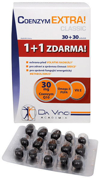 Simply You Coenzym Extra! Classic 30 mg 30 tob. + 30 tob. ZDARMA