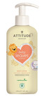ATTITUDE Detské telové mlieko ATTITUDE Baby leaves s vôňou hruškovej šťavy 473 ml