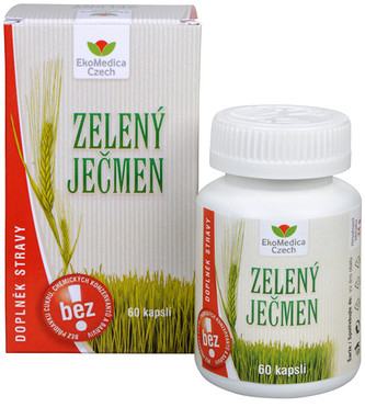 EkoMedica Czech Zelený ječmen 60 kapslí