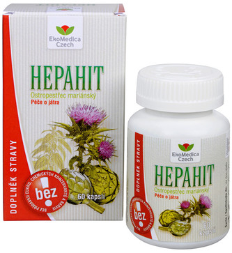 EkoMedica Czech Hepahit 60 kapsúl