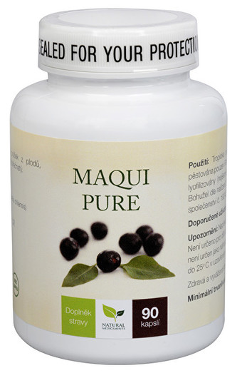 Natural Medicaments Maqui Pure 90 kapslí