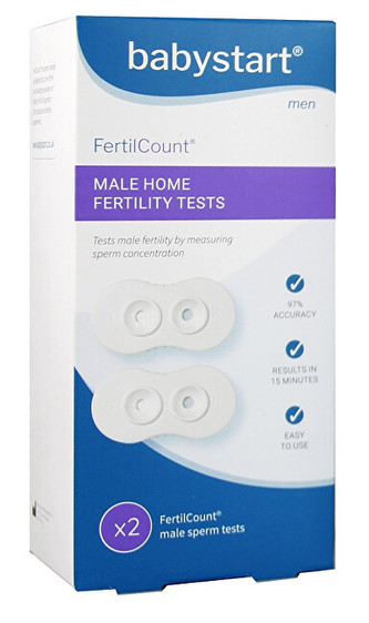 Adiel Test Mužskej plodnosti Fertilcount 2 použitia