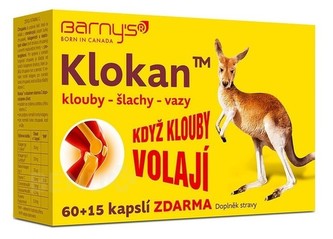 Barny´s Klokan 60 kapslí + 15 kapslí ZDARMA