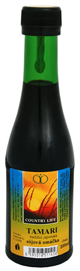 Country Life Tamari sojová omáčka 200 ml