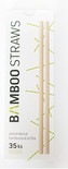 Bamboo Europe Bambusové brčko 8 mm x 23 mm box 35ks