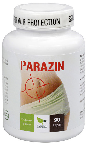 Natural Medicaments Parazín 90 kapsúl