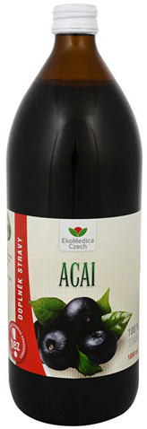 EkoMedica Czech Acai - 100% šťáva z acai 500 ml