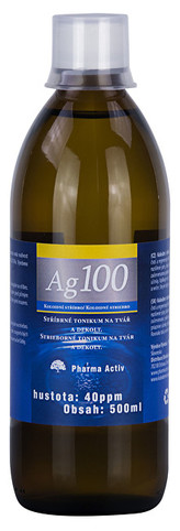 Pharma Activ Koloidní stříbro Ag100 (40ppm) 300 ml