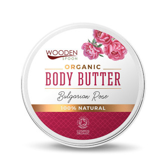WoodenSpoon Tělové máslo Bulharská růže WoodenSpoon 100 ml