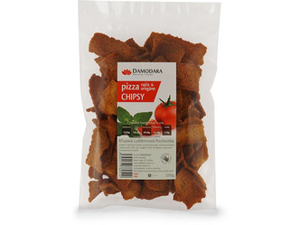 Damodara Pizza chipsy (rajče oregáno) 100 g