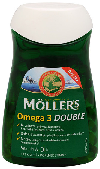 Möller´s Möller´s Omega 3 Double 112 kapsúl