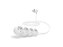 Prodlužovací kabel CONNECT IT CI-1318, 230 V, 4 zásuvek, 3 m, bez vypínače (bílý)