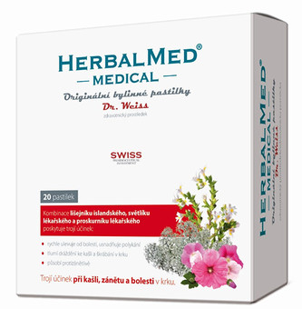 Simply You Herbalmed MEDICAL pastilky Dr. Weiss 20 pastilek