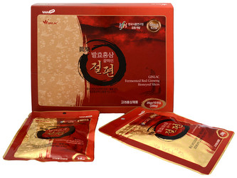 GINLAC Ženšenové plátky naložené v medu 10 x 20 g rodinné balení