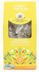 English Tea Shop Čaj Citrónová tráva, zázvor & citrusy 15 pyramidek