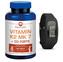 Pharma Activ Vitamín K2 MK7 + D3 FORTE 100 tbl. + 25 tbl. ZADARMO + Fitness náramok s krokomerom