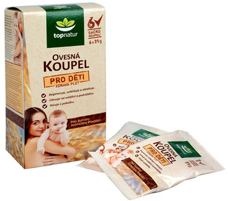 Topnatur Ovesná koupel pro děti 6 x 25 g