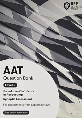 AAT Foundation Certificate in Accounting Level 2 Synoptic Assessment