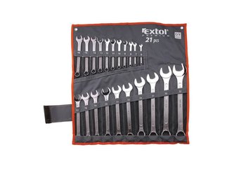 Klíče očkoploché EXTOL PREMIUM 6335 21ks
