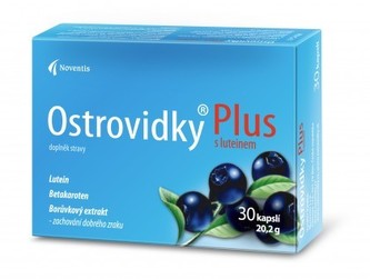 Noventis Ostrovidky Plus s luteínom 30 kapsúl