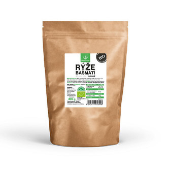 Allnature Basmati rýže natural BIO 400 g