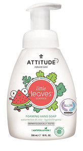 ATTITUDE Detské penivé mydlo na ruky ATTITUDE Little leaves s vôňou melónu a kokosu 295 ml