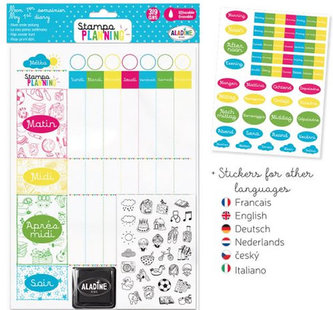 Razítka Stampo Planning - Můj první plánovač Razítka Stampo Planning - Můj první plánovač