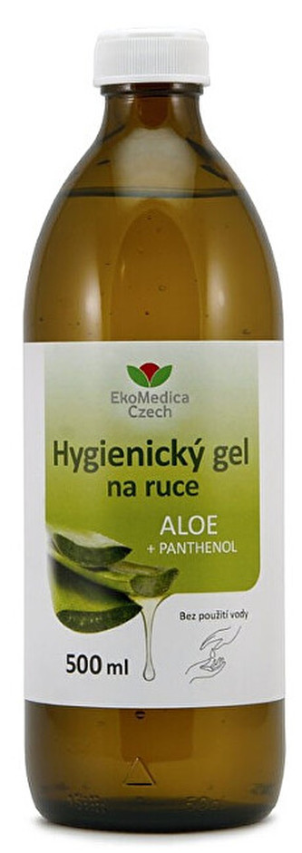 EkoMedica Czech Hygienický gel na ruce bez použití vody 500 ml