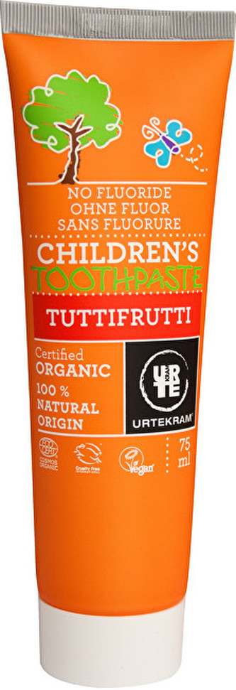 Urtekram Zubní cestoviny tutti frutti 75 ml BIO