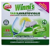 Winni´s Tabs Lavastoviglie tablety do myčky nádobí s vůní citrónu 25 ks