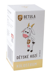 Betula pendula Kozie kolostrum detské (balenie 120 kapsúl)