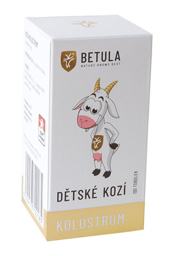 Betula pendula Kozie kolostrum detské (balenie 120 kapsúl)