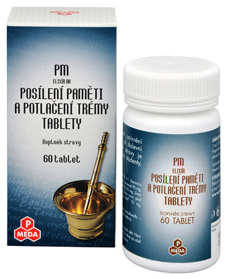 Purus Meda PM Elixír na posílení paměti a potlačení trémy 60 tbl.