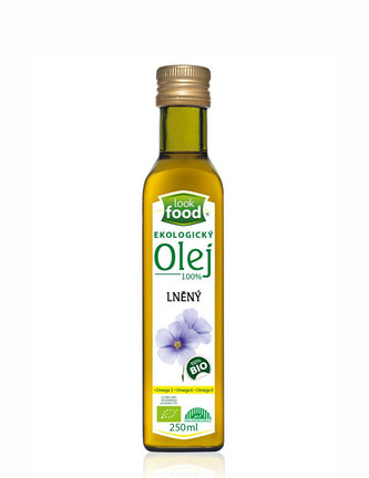 Look food s.r.o Olej lněný 100% 250 ml BIO