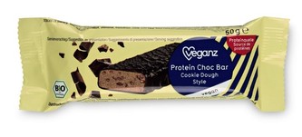 Veganz Proteinová tyčinka - sušenkové těsto, Bio 50 g